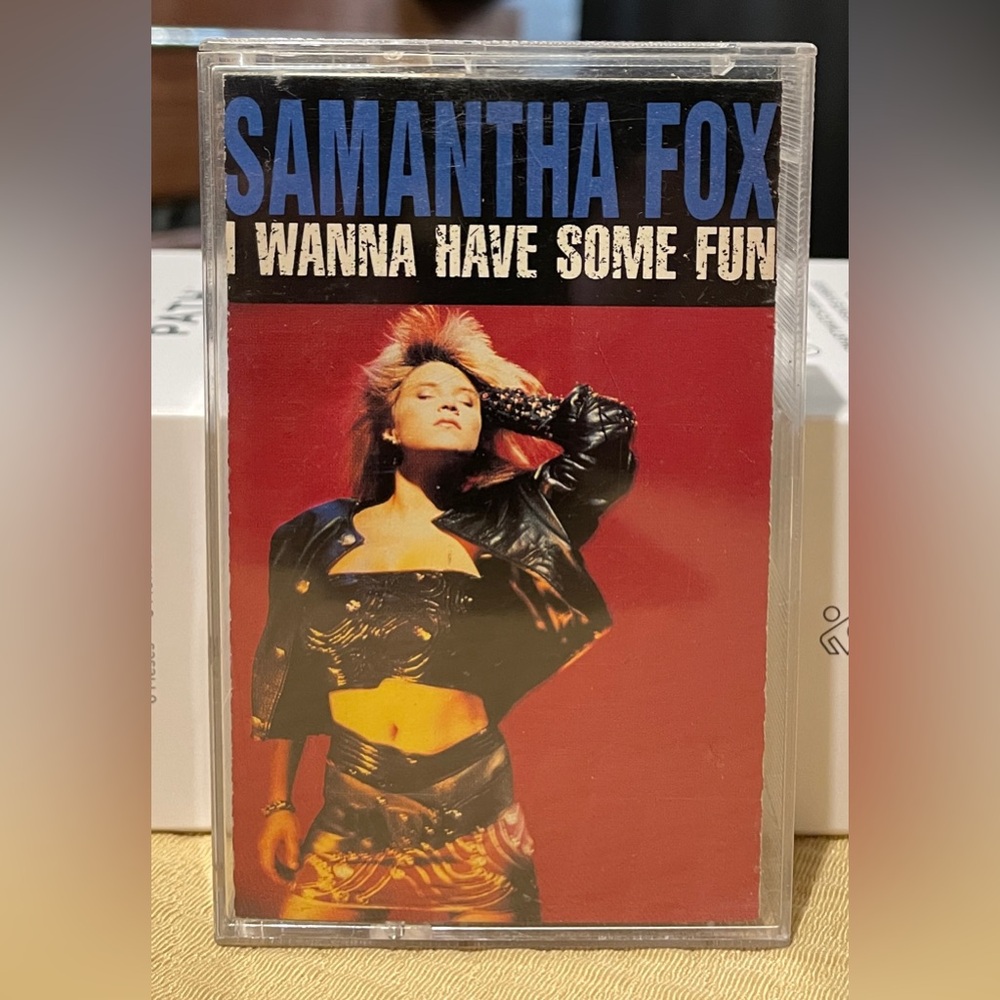 I WANNA HAVE SOME FUN by SAMANTHA FOX (CASSETTE, 1988)